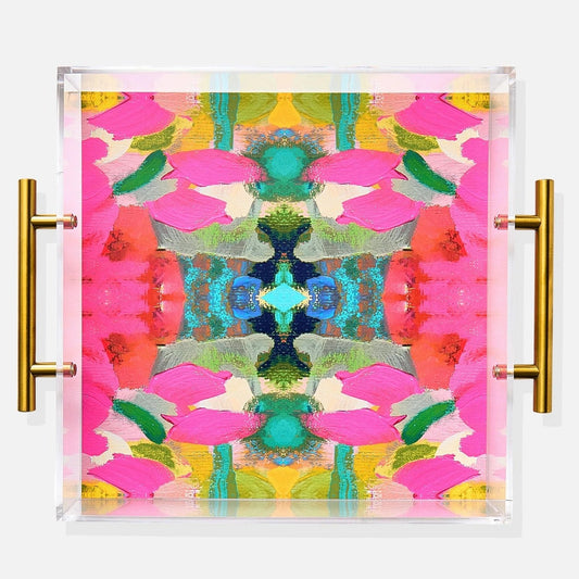 Pink Paradise Large Tray
