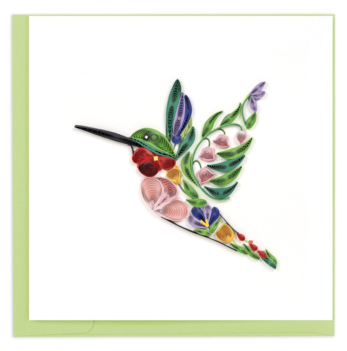 Quilling Card Quilled Decorative Floral Bird Greeting Card