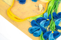 Quilling Card Quilled Artist Series - Irises, Van Gogh