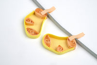Quilling Card Quilled Baby Clothesline Greeting Card