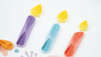 Quilling Card Quilled Floral Birthday Cake Greeting Card