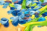 Quilling Card Quilled Artist Series - Irises, Van Gogh