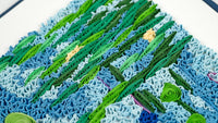 Quilling Card Quilled Artist Series - Water Lilies 1916-19, Monet
