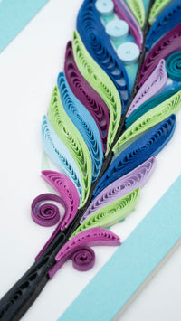 Quilling Card Quill & Ink Handmade Quilled Paper Bookmark