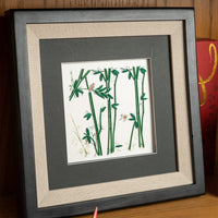 Quilling Card Quilled Bamboo & Birds Greeting Card