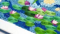 Quilling Card Quilled Artist Series - Water Lilies 1916-19, Monet