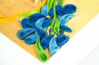 Quilling Card Quilled Artist Series - Irises, Van Gogh