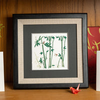 Quilling Card Quilled Bamboo & Birds Greeting Card