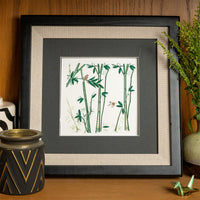 Quilling Card Quilled Bamboo & Birds Greeting Card