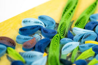 Quilling Card Quilled Artist Series - Irises, Van Gogh