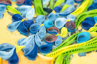 Quilling Card Quilled Artist Series - Irises, Van Gogh