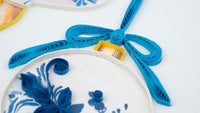 Quilling Card Quilled Delft Blue Ornaments Greeting Card