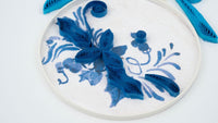 Quilling Card Quilled Delft Blue Ornaments Greeting Card