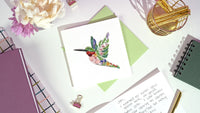 Quilling Card Quilled Decorative Floral Bird Greeting Card