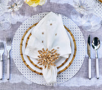 Reed Placemat in White