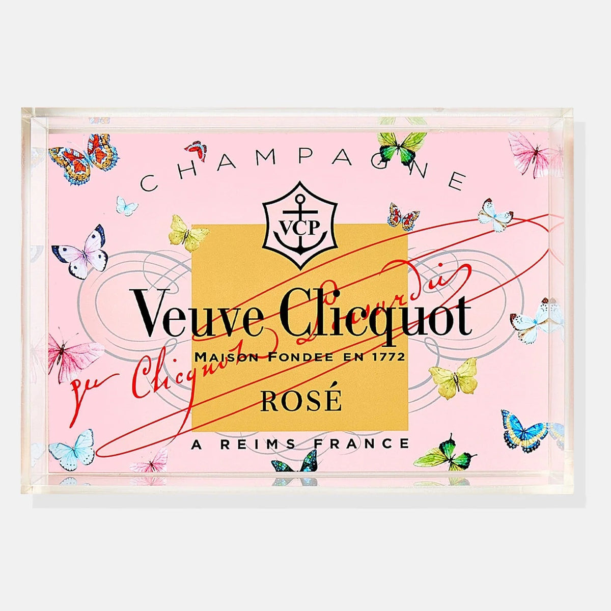 Rose Butterfly Small Tray