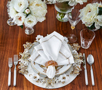 Round Capiz Placemat in Natural