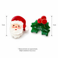 Lilies & Roses NY Santa Holly Berry Hair Claws