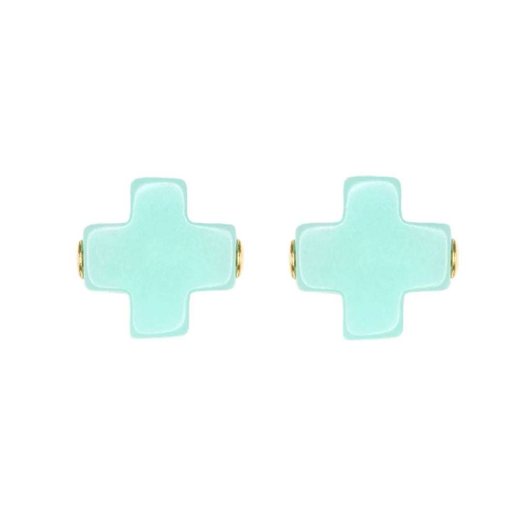 signature cross stud