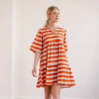Hidalgo Stripe Bondi Dress