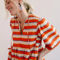 Hidalgo Stripe Bondi Dress
