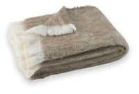 Driftwood Brushed Alpaca Throw