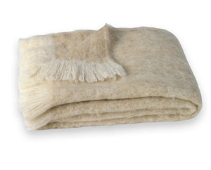 Sand Brushed Alpaca Throw