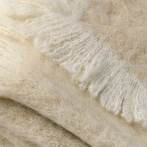 Sand Brushed Alpaca Throw