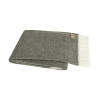 Moss Italian Herringbone Throw