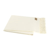 Ecru Italian Herringbone Throw