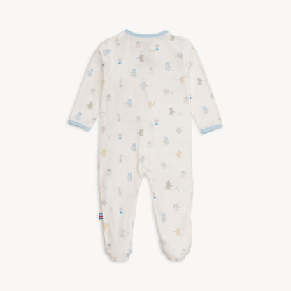 Blue Baby Beats Modal Footie