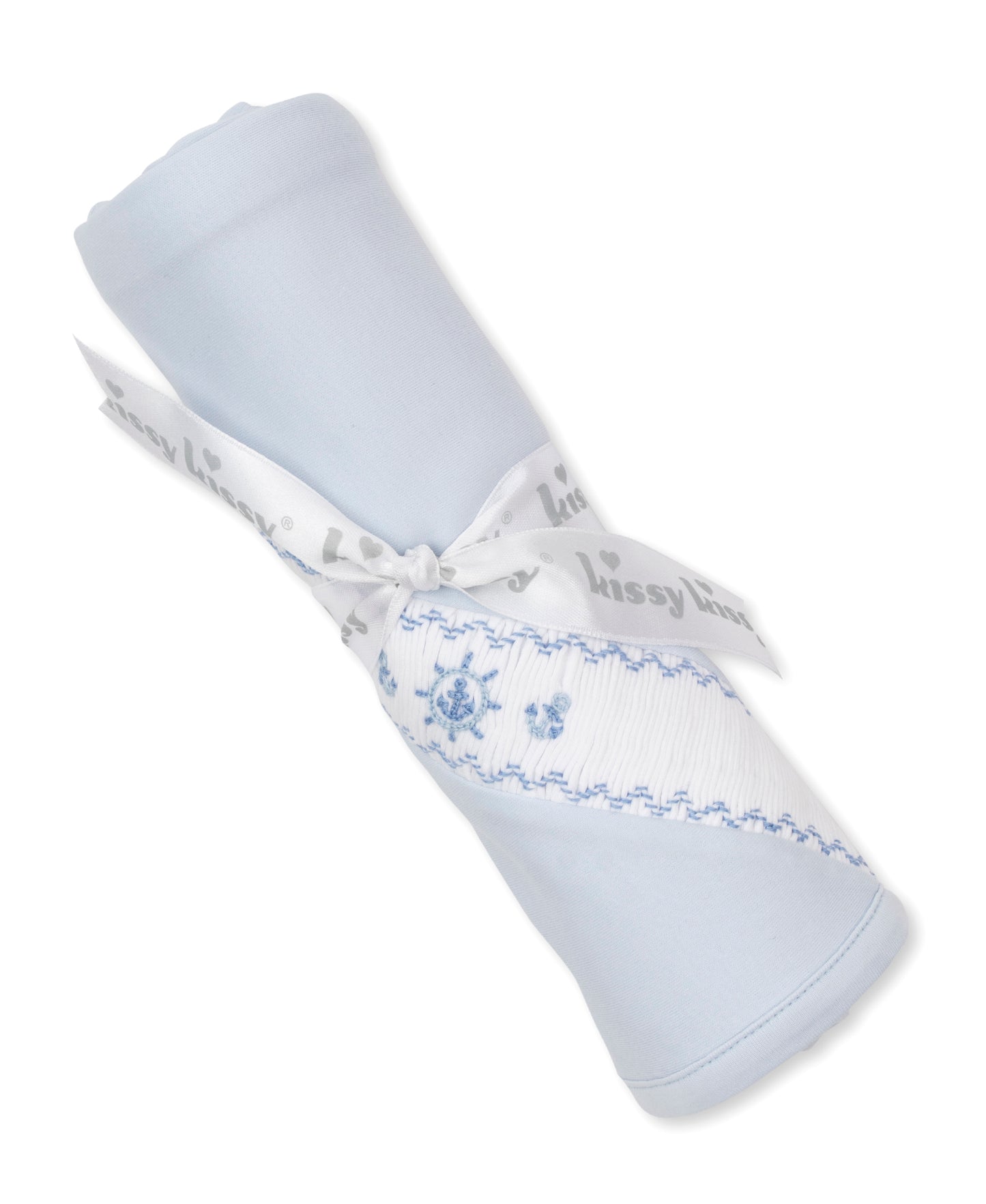 Light Blue Blanket w/ Hand Smk - CLB Summer Medley 25