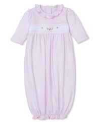 Pink Roses Hand Smocked Sack