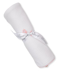 Pink Blanket w/ Hand Emb - Premier Baa Baa Baby Sheep