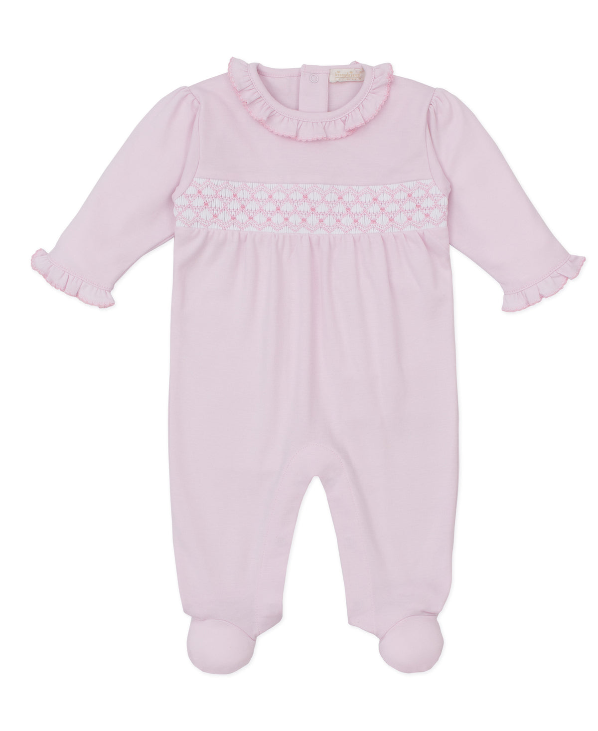 Pink Footie w/ Hand Smk - CLB Summer 25