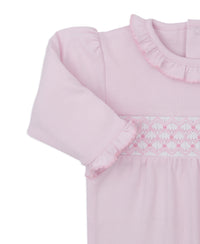 Pink Footie w/ Hand Smk - CLB Summer 25