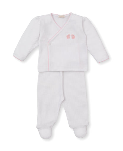 Pink Footed Pant Set w/ HE - Premier Baa Baa Baby Sheep