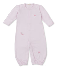 Pink Conv Gown w/ Hand Emb Str - SCE Crabs & Whales