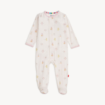 Pink Baby Beats Modal Footie