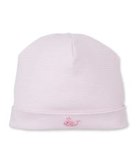 Pink Hat w/ Hand Emb Str - SCE Crabs & Whales