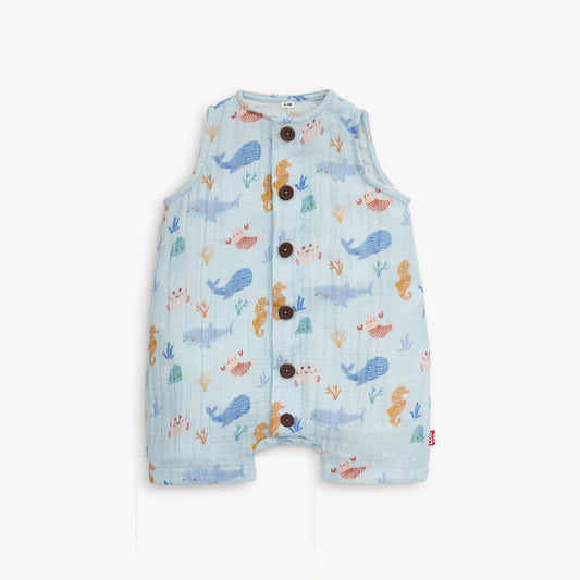 Deep Sea Jubilee Cotton S/l Coverall