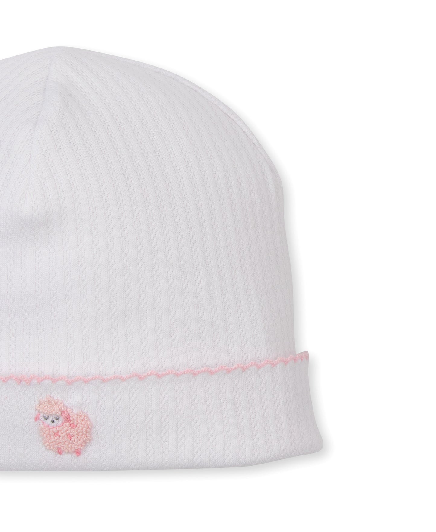 Pink Hat w/ Hand Emb - Premier Baa Baa Baby Sheep