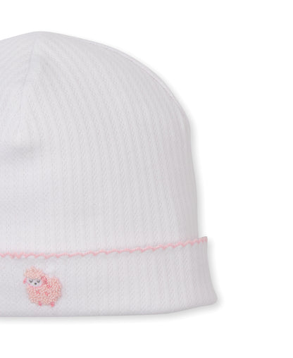 Pink Hat w/ Hand Emb - Premier Baa Baa Baby Sheep