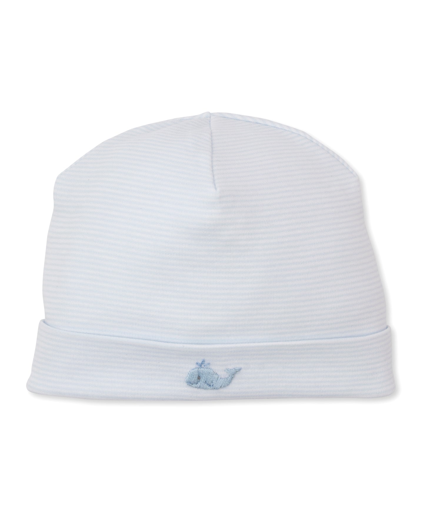 Light Blue Hat w/ Hand Emb Str - SCE Crabs & Whales