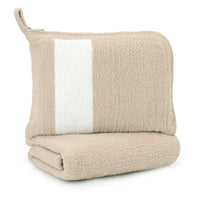 Chenilla Fine™ Stripe Travel Blanket