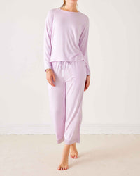 Satin Sailor Modal Pajama Set