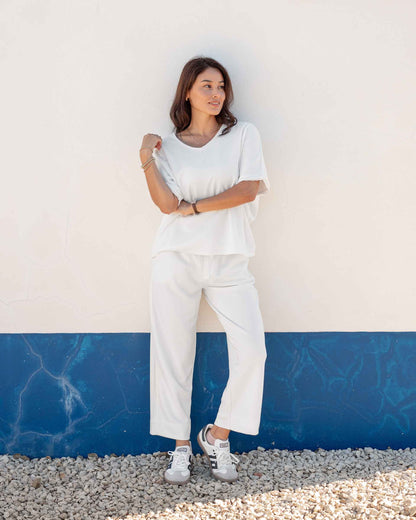 Frenchie Wide Leg Pant